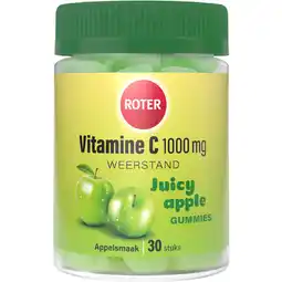 Albert Heijn Roter Vitamine C 1000mg appel gummies aanbieding