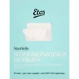 Albert Heijn Etos Steriele wond reinigingsdoekjes aanbieding