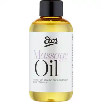 Albert Heijn Etos Massage olie aanbieding