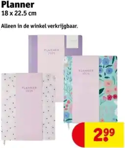 Kruidvat Planner aanbieding