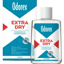 Albert Heijn Odorex Lotion extra dry aanbieding