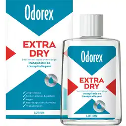 Albert Heijn Odorex Lotion extra dry aanbieding