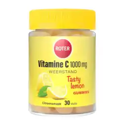 Albert Heijn Roter Vitamine C 1000mg citroen gummies aanbieding