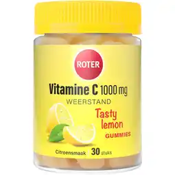 Albert Heijn Roter Vitamine C 1000mg citroen gummies aanbieding