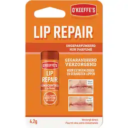 Albert Heijn O'Keeffe's Lip Repair Ongeparfumeerd aanbieding