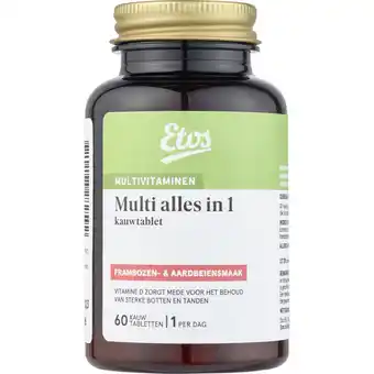 Albert Heijn Etos Multi alles in 1 Kauwtabletten aanbieding