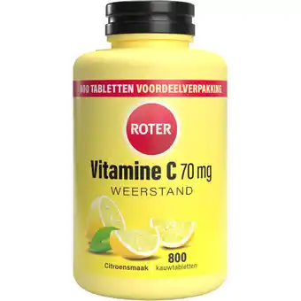 Albert Heijn Roter Vitamine C 70 mg aanbieding