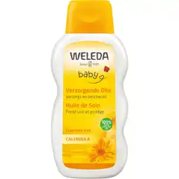 Albert Heijn Weleda Calendula verzorgende olie aanbieding