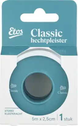 Albert Heijn Etos Hechtpleister classic 2,5 cm aanbieding