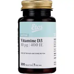 Albert Heijn Etos Vitamine D3 tabletten aanbieding