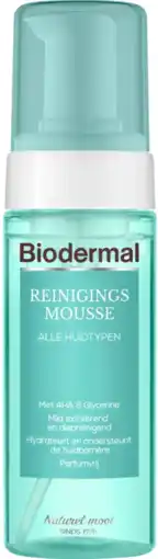 Albert Heijn Biodermal Reinigingsmousse aanbieding