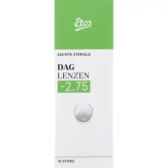 Albert Heijn Etos Daglenzen -2,75 aanbieding