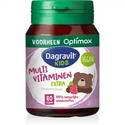 Albert Heijn Dagravit Natural kids multi framboos aanbieding