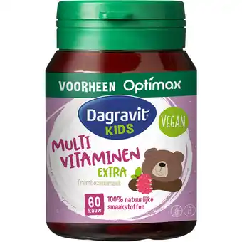 Albert Heijn Dagravit Natural kids multi framboos aanbieding