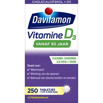 Albert Heijn Davitamon Vitamine D 50+ aanbieding