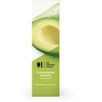 Albert Heijn Dr. van der Hoog Crèmemasker avocado aanbieding
