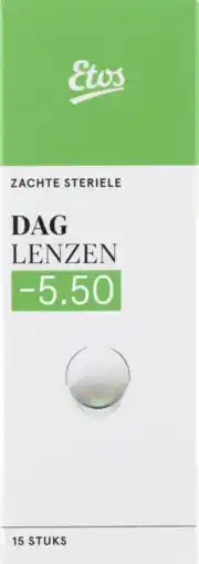 Albert Heijn Etos Daglenzen -5,50 aanbieding