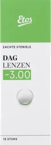 Albert Heijn Etos Daglenzen -3,00 aanbieding