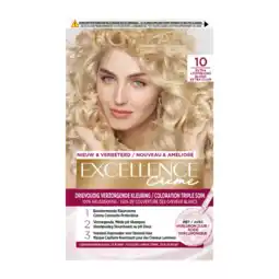 Albert Heijn L'Oréal Excellence crème 10 extra lichtblond aanbieding