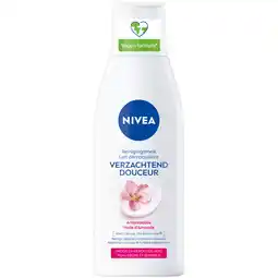 Albert Heijn NIVEA Verzachtende reinigingsmelk amandelolie aanbieding