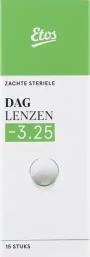 Albert Heijn Etos Daglenzen -3,25 aanbieding