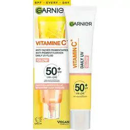 Albert Heijn Garnier SkinActive glowy fluid SPF50+ aanbieding