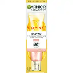 Albert Heijn Garnier SkinActive glowy fluid SPF50+ aanbieding