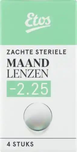 Albert Heijn Etos Zachte maandlenzen -2.25 aanbieding