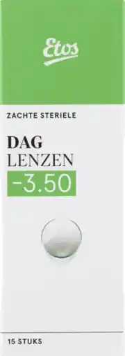 Albert Heijn Etos Daglenzen -3,50 aanbieding