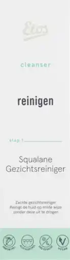 Albert Heijn Etos Squalane gezichtsreiniger aanbieding