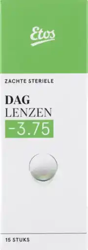 Albert Heijn Etos Daglenzen -3,75 aanbieding
