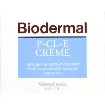 Albert Heijn Biodermal Dagcreme p-cl-e crème aanbieding