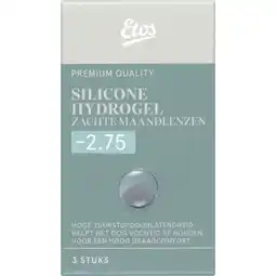 Albert Heijn Etos Silicone zachte maandlenzen -2.75 aanbieding
