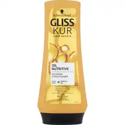 Albert Heijn Gliss Kur Conditioner oil nutritive aanbieding