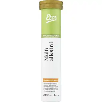 Albert Heijn Etos Multivitamine alles-in-1 bruis sinaasap aanbieding