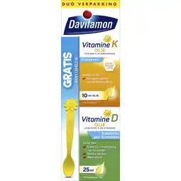 Albert Heijn Davitamon Baby eerste vitamines D + K aanbieding