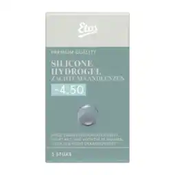 Albert Heijn Etos Silicone zachte maandlenzen -4.50 aanbieding
