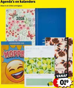 Kruidvat Agenda's en kalenders aanbieding
