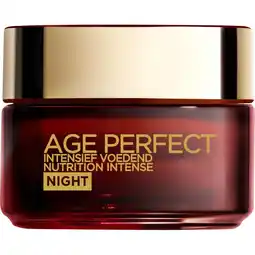 Albert Heijn L'Oréal Paris Dermo age perfect intense nutrition aanbieding