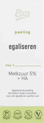 Albert Heijn Etos Melkzuur 5% + HApeeling exfoliant aanbieding