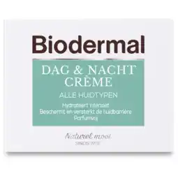 Albert Heijn Biodermal Dag- & nachtcrème aanbieding