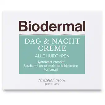 Albert Heijn Biodermal Dag- & nachtcrème aanbieding