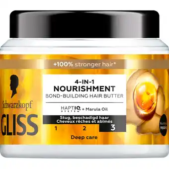 Albert Heijn Gliss Oil nutritive mask aanbieding