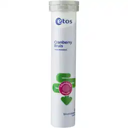 Albert Heijn Etos Cranberry krachtig bruis aanbieding