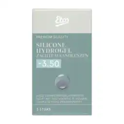 Albert Heijn Etos Silicone zachte maandlenzen -3.50 aanbieding
