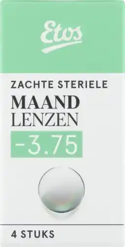 Albert Heijn Etos Zachte maandlenzen -3.75 aanbieding