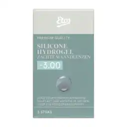 Albert Heijn Etos Silicone zachte maandlenzen -3.00 aanbieding
