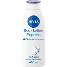 Albert Heijn NIVEA Express body lotion aanbieding