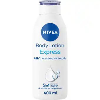 Albert Heijn NIVEA Express body lotion aanbieding