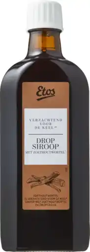 Albert Heijn Etos Dropsiroop aanbieding
